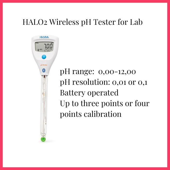 3 under 500 buck pH meter for an artisanal cosmetic lab