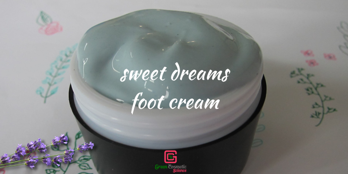 Sweet dreams foot cream