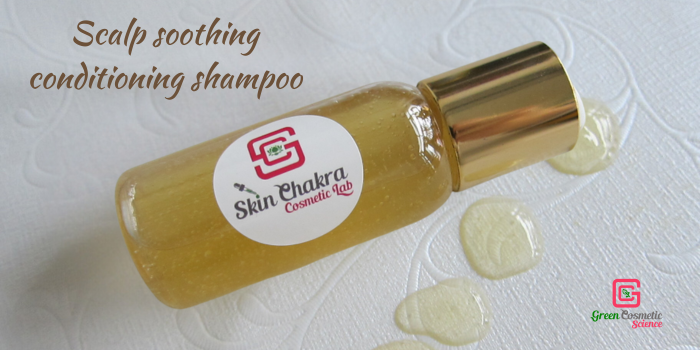 Scalp soothing conditioning shampoo