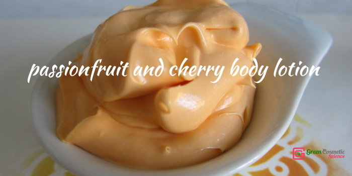 Passionfruit & cherry 4 season lotion