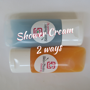 Shower cream 2 variations