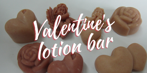 Valentine's lotion bar