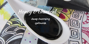 Honey & charcoal deep cleansing face wash/mask