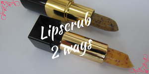 Lip scrub 2 ways