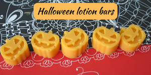Halloween lotion bars