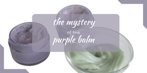 The mystery of the purple balm