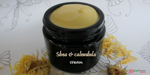 Shea and calendula facial cream