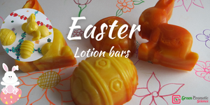 Easter marbled lotion bars