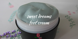 Sweet dreams foot cream