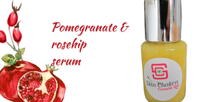 Pomegranate and rosehip serum