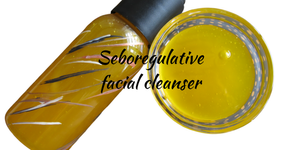 Seboregulative facial cleanser