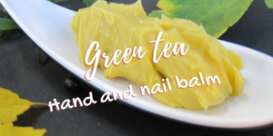 Green tea hand and nail balm