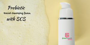 Prebiotic cleansing foam with SCS