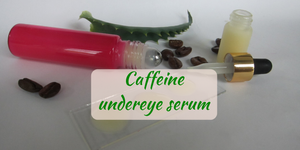 Caffeine under-eye serum