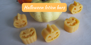 Halloween special: spooky lotion bars