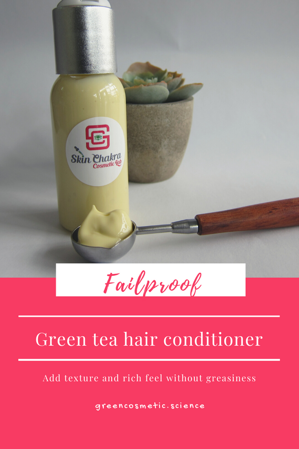 green tea rinse to clarify hair